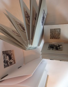 Three printmaking books for Baldessin inside