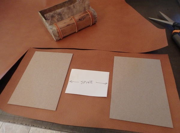 Treasure Boxes layout for leather measurement