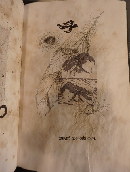 An Artist Book toward the unknown